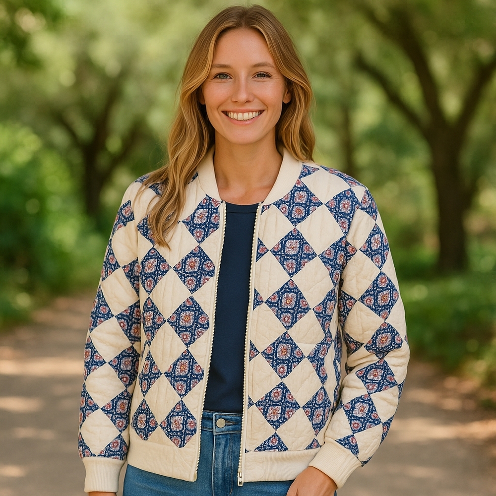 Handmade Quilt Jacket - Picture 8 of 8
